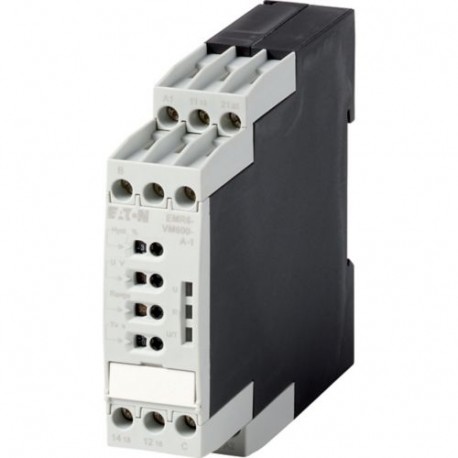 EMR6-VM600-A-1 184784 EATON ELECTRIC Relais de protection voltmétrique, 24 240 V AC, 50/60 Hz, 24 240 V DC