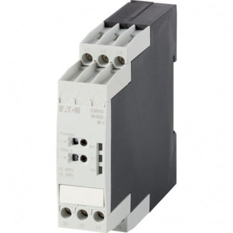 EMR6-W400-M-1 184778 EATON ELECTRIC Fase de relés de monitoramento, dentro e Fora de atraso, 400 V CA, 50/60..