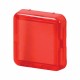 L18LF-RT 025433 Y7-25433 EATON ELECTRIC Lens, indicator light, flat, red
