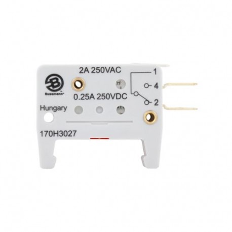 5A 250V MICROSWITCH K1 3 GOLD 170H3027 EATON ELECTRIC Microswitch, ultra-rápido, 2 A, AC 250 V, Switch K1