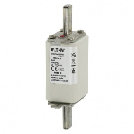 FUSE 32A 1000V DIN 0 AR 170L3831 EATON ELECTRIC 170L3831