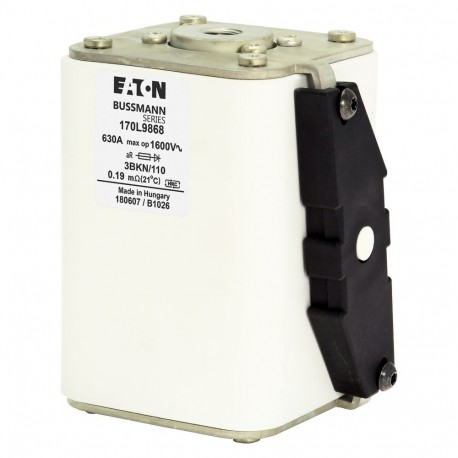 FUSE 630A 1600V 3BKN/110 AR 170L9868 EATON ELECTRIC 170L9868