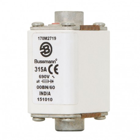 FUSE 315A 690V 00BN/60 AR 170M2719 EATON ELECTRIC 170M2719