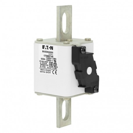 FUSE 630A 1250V 2FKE/115 AR CU 170M5746 EATON ELECTRIC FUSE 630A 1250V 2FKE/115 AR CU