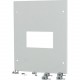 XTMPN4FC-H550W425 180714 EATON ELECTRIC Front cover for NZM4, fixed, H 550mm, W 425mm, grey