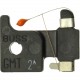 BUSS INDICATING FUSE GMT-2A EATON ELECTRIC Fuse-link, Telecom, 1.5 A, DC 60 V, AC 125 V, 3 x 15 x 21 mm, UL,..