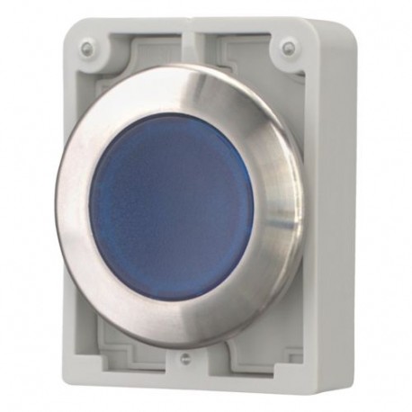 M30I-FDRL-B 188029 EATON ELECTRIC Illuminated push-buttons, flat front, flush, maintained, blue, blank