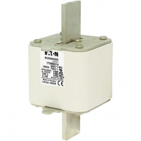 FUSE 2500A 1100V 23BKN/80 AR 170M6828 EATON ELECTRIC 170M6828