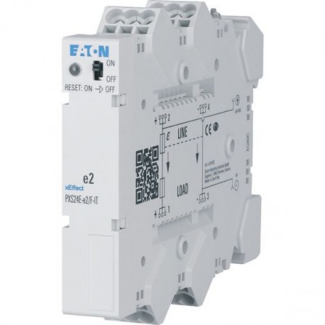 PXS24E-e2/F PXS24E02A002 EATON ELECTRIC Electronic overcurrent protection for 24V DC, fix 2A w/o supply term..