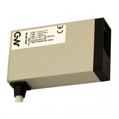 BV2/00-0C MICRO DETECTORS Photoelectric sensor diffuse 100 mm cable 2m 90°