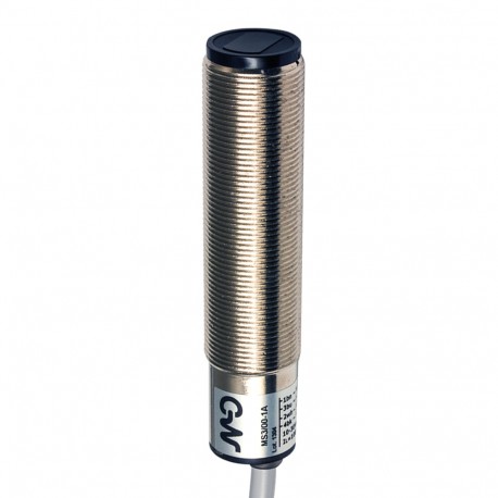 MS3/00-1A MICRO DETECTORS Photoélectrique détecteur diffus 100 mm métallique, câble de 2m axial avec détecti..