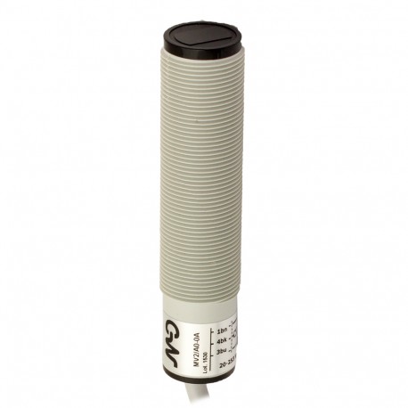MVR/C0-0A MICRO DETECTORS Fotocélula Receptor de 16 m cabo plástico de 2m axial