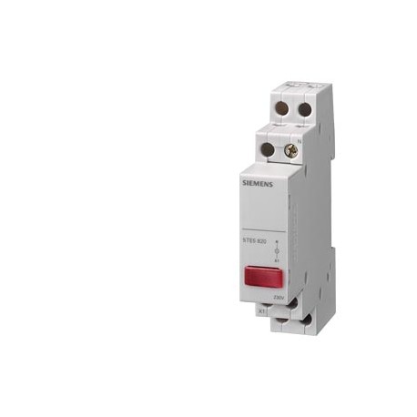 5TE5820 SIEMENS Indicator light 1 lamp 230 V red Lamp cannot be replaced