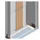 8GF5770 SIEMENS Support jeu de barres 4 pôles ALPHA NF largeur 300 mm pour épaisseur de barre 30x 10 mm pour..
