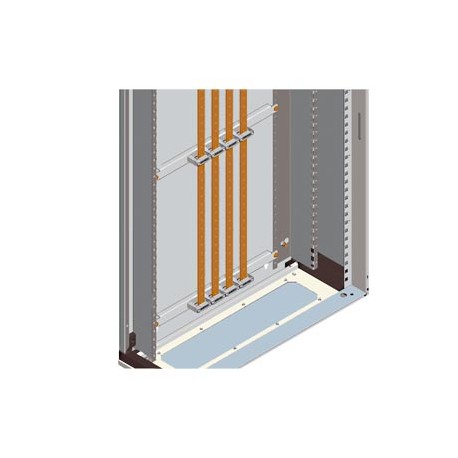 8GF5770 SIEMENS Support jeu de barres 4 pôles ALPHA NF largeur 300 mm pour épaisseur de barre 30x 10 mm pour..