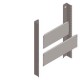 8GF7158 SIEMENS Stab/SIKUS Universal piastra di montaggio A 200mm La 900mm