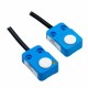 UK6D/HP-0AUL84 MICRO DETECTORS Capteur à ultrasons M18 PNP, NO/NC 80-1200 mm câble de 3m, avec teach-in câbl..