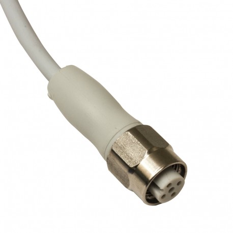 CD12F/0B-100A4 MICRO DETECTORS М12 разъем осевой 4 полюса кабель ПП-СКЭПТ 10м ІР69К