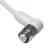 CD12F/0B-100C4 MICRO DETECTORS M12 Conector hembra 90° 4 polos Cable de PP-EPDM 10m IP69K