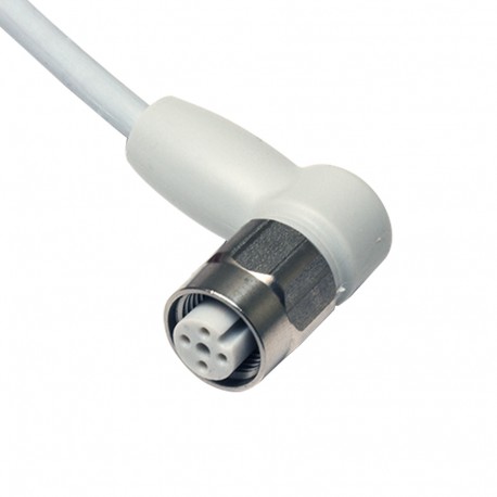 CD12F/0B-100C4 MICRO DETECTORS М12 разъем 90° 4 полюса кабель ПП-СКЭПТ 10м ІР69К