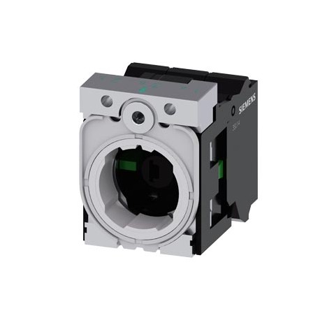 3SU1551-1AB60-3NA0 SIEMENS support, universel, triple plastique/métal, 1 NO, 1 NO, module LED, blanc, 24 V C..