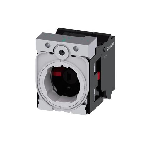 3SU1551-1AB60-3PA0 SIEMENS support, universel, triple plastique/métal, 1 NF, 1 NF, module LED, blanc, 24 V C..