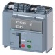3WL1006-3AC13-0AA0 SIEMENS fixed-mounted circuit breakers 4-pole, frame size 0, IEC N conductor on the left ..