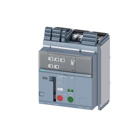 3WL1010-2AC03-0AA0 SIEMENS fixed-mounted circuit breakers 3-pole, frame size 0, IEC In 1000A to 690V, 50/60H..