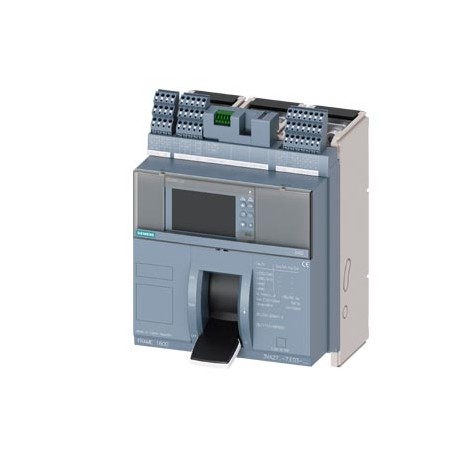 3VA2716-6CE03-0AA0 SIEMENS fixed-mounted molded case circuit breaker w. handle frame 1600 4AUX and trip alar..