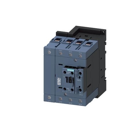 3RT2344-1AV00 SIEMENS Contactor, AC-1, 110 A/400 V/40 °C, S3, 4-pole, 400 V AC/50 Hz, 1 NO+1 NC, screw termi..