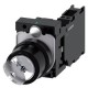 3SU1130-4BF11-3FA0 SIEMENS Interruptor de llave Ronis, 22 mm, circular, plástico con anillo frontal de metal..