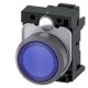 3SU1132-0AD50-3AA0 SIEMENS Lámpara de señalización, con diseño de pulsador luminoso, 22 mm, circular, plásti..