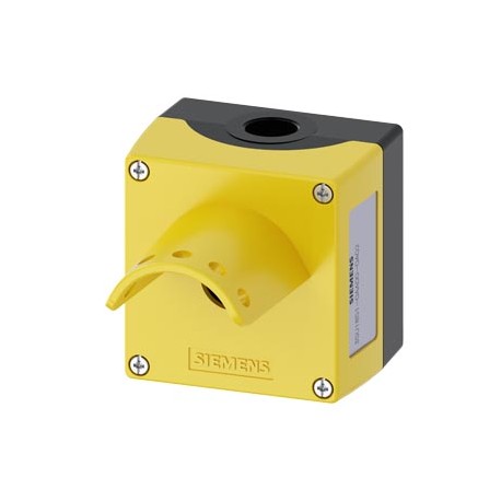 3SU1851-0AA00-0AG2 SIEMENS enclosure for command devices, 22 mm, round, enclosure material metal, enclosure ..