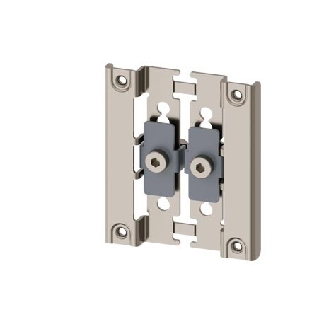 3SU1950-0JE80-0AA0 SIEMENS Strut section mounting adapter for enclosure, metal, sand gray
