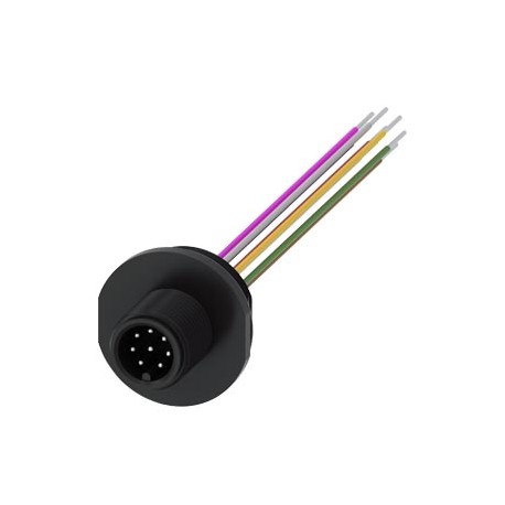 3SX5100-1SS08 SIEMENS Accessory for position switches 3SE5, with M12 device plug 8-pole plastic, device conn..