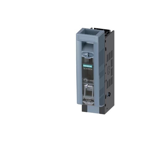 3NP1121-1CA20 SIEMENS SENTRON, fuse switch disconnector 3NP1, 1-pole, NH000, 160 A, for assembly and install..