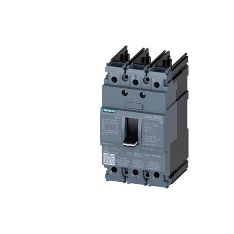 3VA5110-1BB31-0AA0 SIEMENS SENTRON. Interruptor caja moldeada 3VA5 UL tamaño 125 poder de corte máx. en cort..