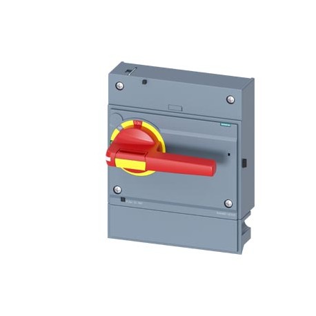 3VA9687-0EK25 SIEMENS Commande rotative frontale Coupure d'urgence avec verrouillage de porte CEI IP30/40 Ac..