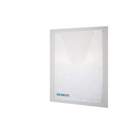 8GK9910-0KK23 SIEMENS ALPHA, tasca portaschemi DIN A4, pellicola trasparente