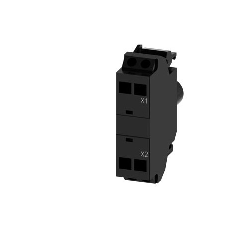 3SU1401-1BB40-3AA2 SIEMENS LED module with integrated LED 24 V AC/DC, green, Spring-loaded terminal, for fro..