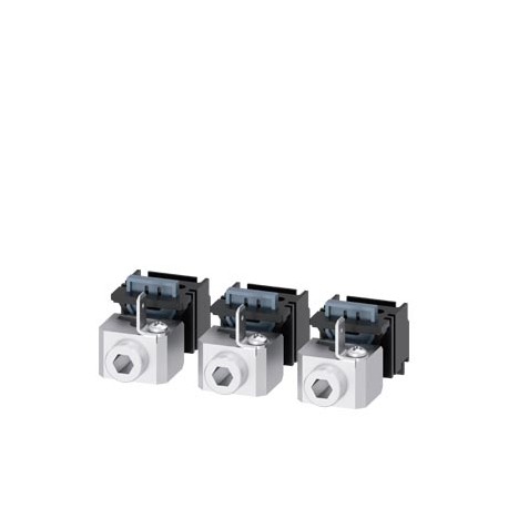 3VA9133-0JK10 SIEMENS wire connector CU with control wire voltage tap-off 3 units accessory for: 3VA4/5 125