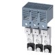 3VA9473-0JC28 SIEMENS Wire Connector with control wire tap for 2 cables 3 pcs. incl. Terminal Cover Extended..