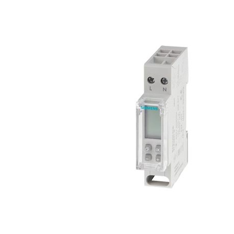 7LF4501-5 SIEMENS weekly time switch, mini dig. 230V AC, 1 channel, 1MW