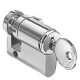 8GD9255 SIEMENS profilo semicilindrico con E 012 lunghezza 40mm, con 2 chiavi