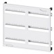 8GK4351-3KK21 SIEMENS ALPHA 160 DIN, Mounting kit for modular installation devices, Clearance between rows 1..