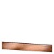 8WC5134 SIEMENS Stange Flachkupfer 30x 10mm ca. 2,4 Meter lang blank