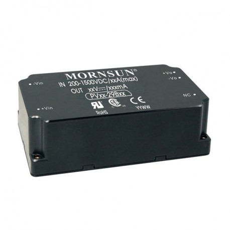 PV40-29B24 MEANWELL DC-DC converter with wide input range.