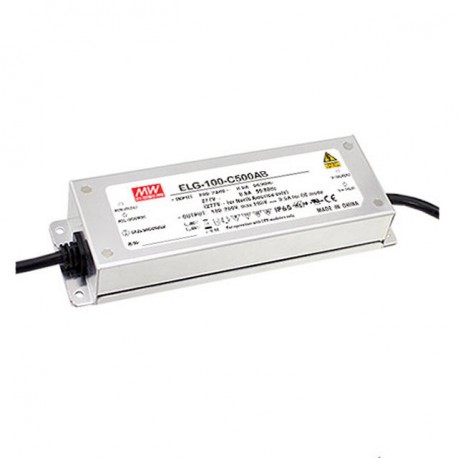 ELG-100-C1050AB MEANWELL AC-DC Single output LED driver Constant current (CC) with built-in PFC, Output 95VD..