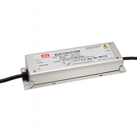 ELG-150-C500B MEANWELL Driver LED AC-DC uscita singola Corrente Costante (CC), con PFC integrato, Uscita 300..