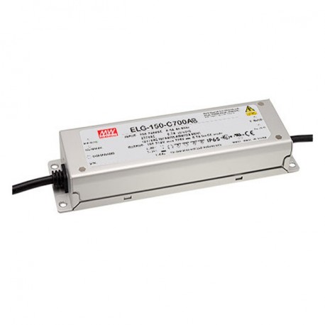 ELG-150-C700AB-3Y MEANWELL Драйвер LED AC-DC один выходной Постоянный ток (CC) с PFC встроенный, Вход 3 пров..